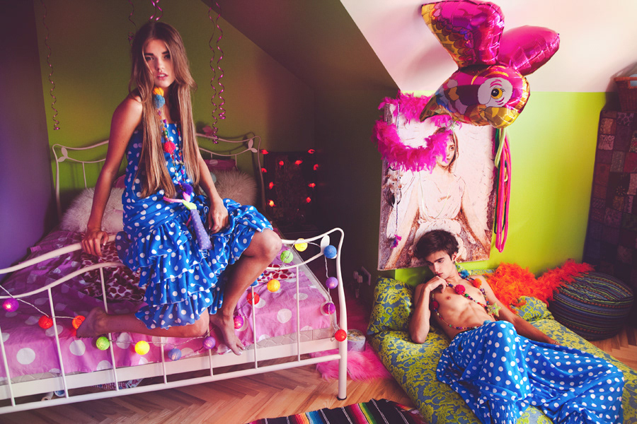 Love fashion photography spain bubbles colours birds baloons man and woman beauty teenagers youth