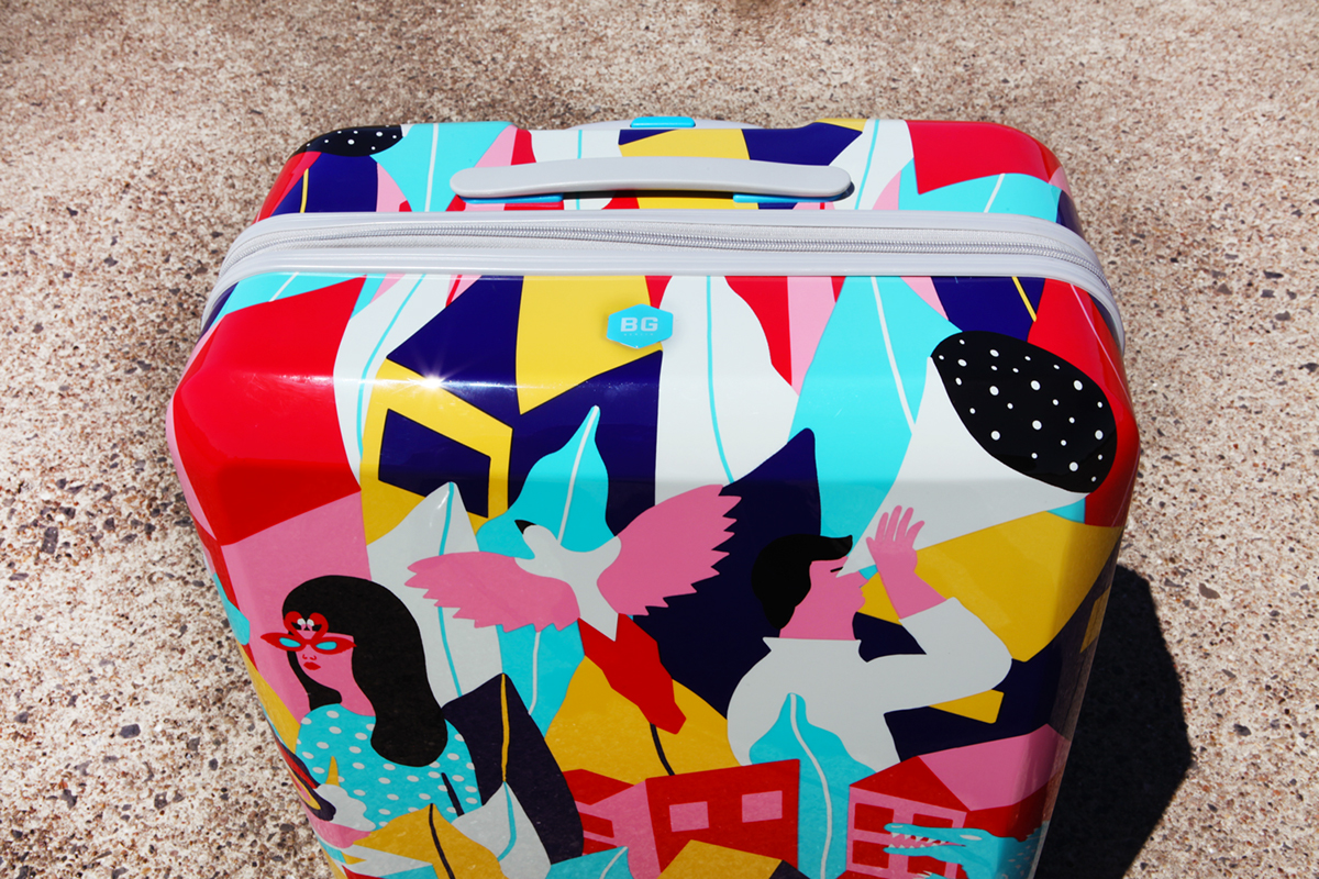 michela picchi luggage Travel colors jungle bg berlin art berlin