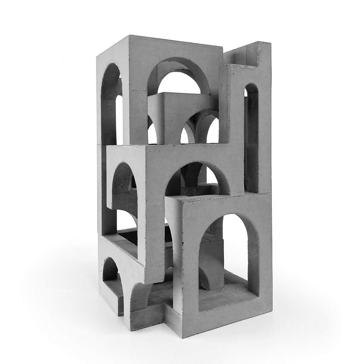 3D Arc arches architecture artwork Brutalism Brutalist chirico model sculpture