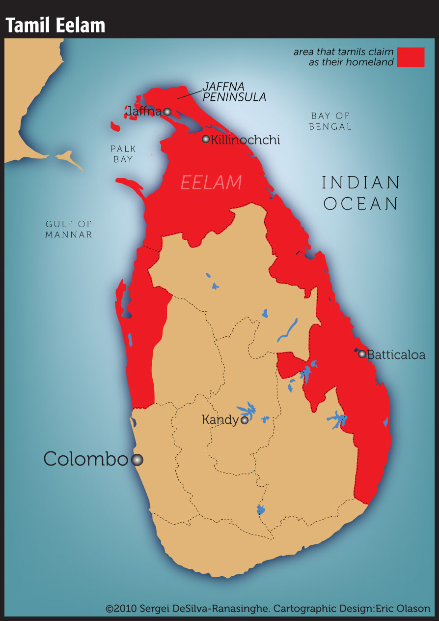 sri lanka map in tamil