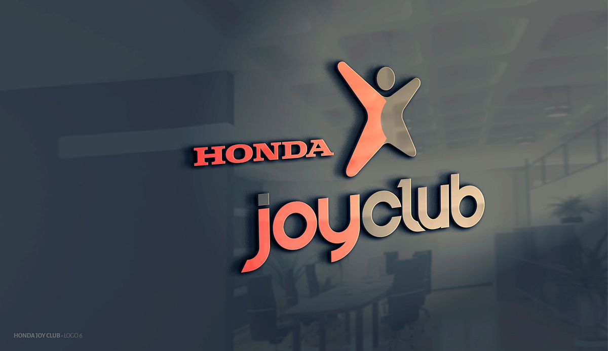 Honda JOY CLUB design print logo Events