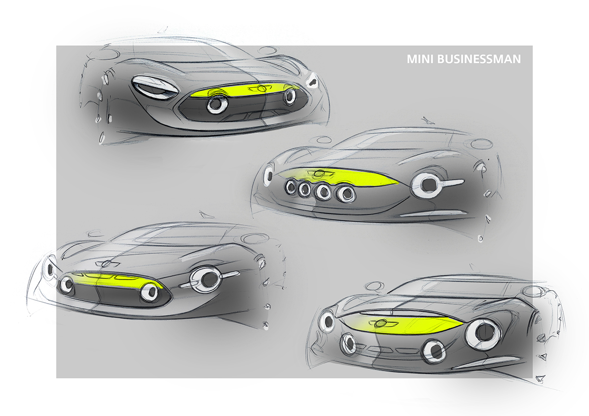MINI BUSINESSMAN MINI BMW concept car car design MINI Cooper