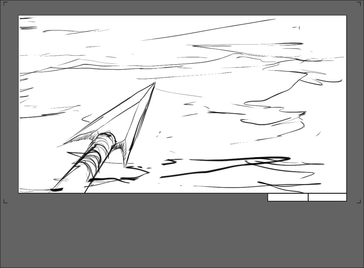 in the wake storyboard sea ocean water dolphin hunt whalers entity