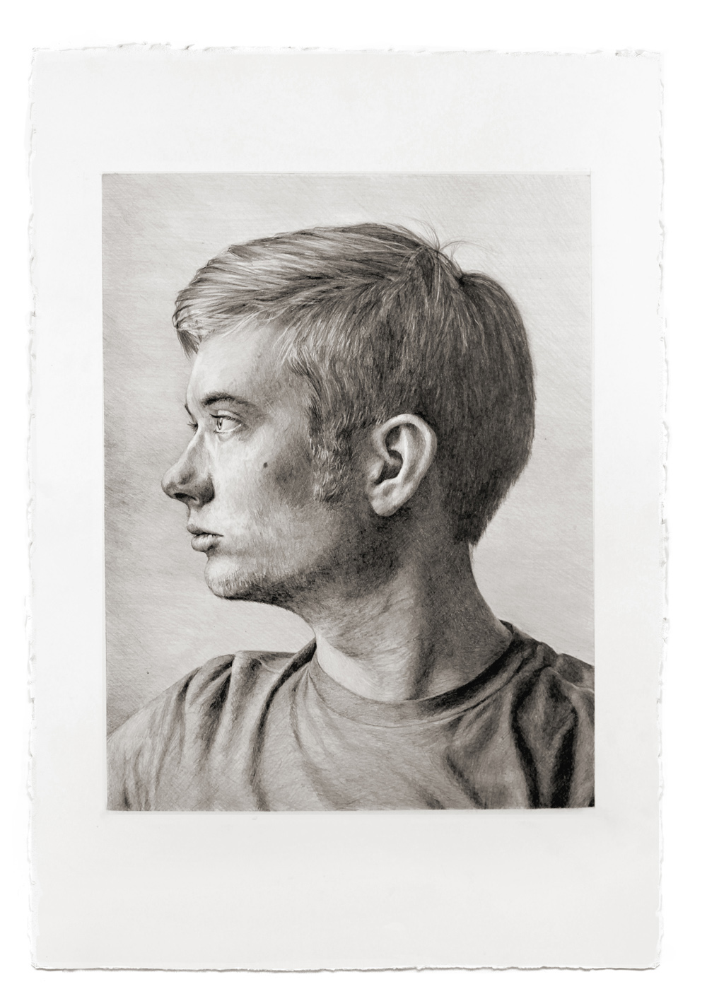 portrait graphite pencil Realism portraits sketching paper shadow profile people faces hair lighting