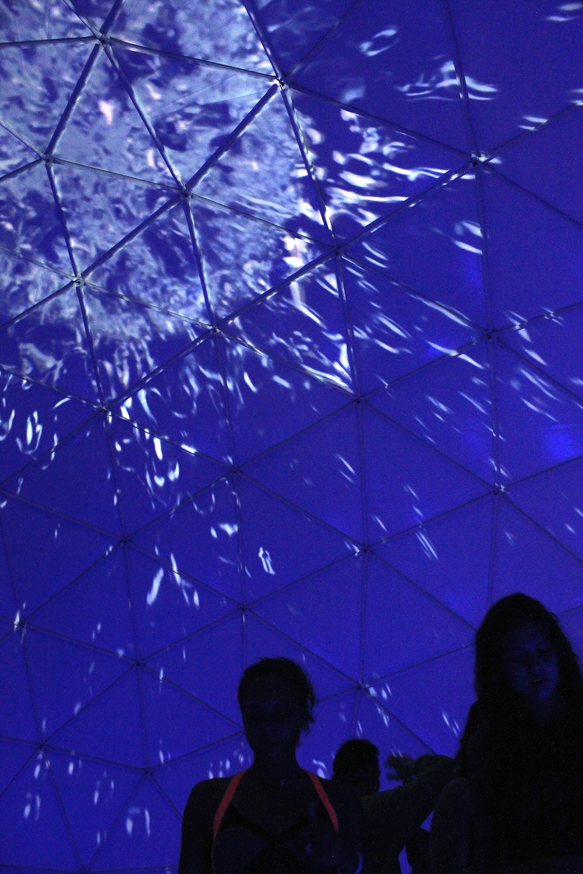 Brita projection mapping dome Geodesic