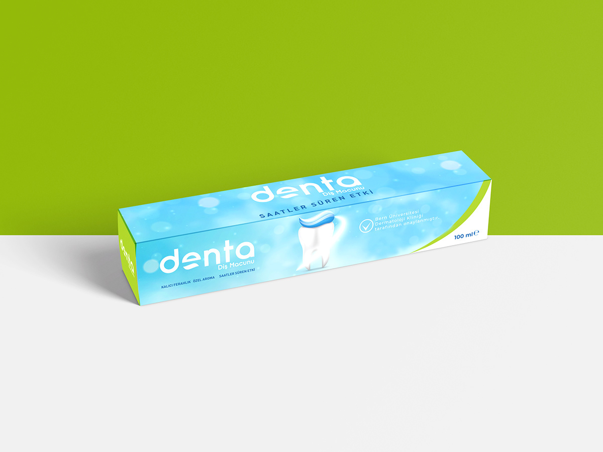 graphic design  Logo Design packaging design ambalaj tasarımı Diş Macunu Tasarımı toothpaste packaging design