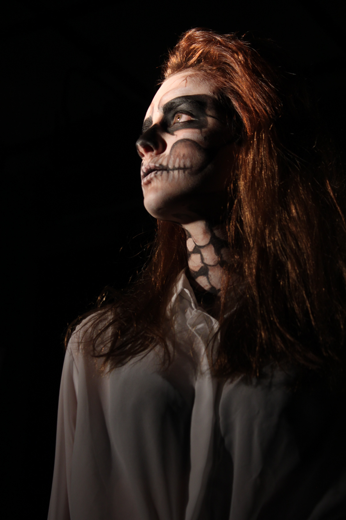 zombie calavera Maquilla Make Up Fotografia