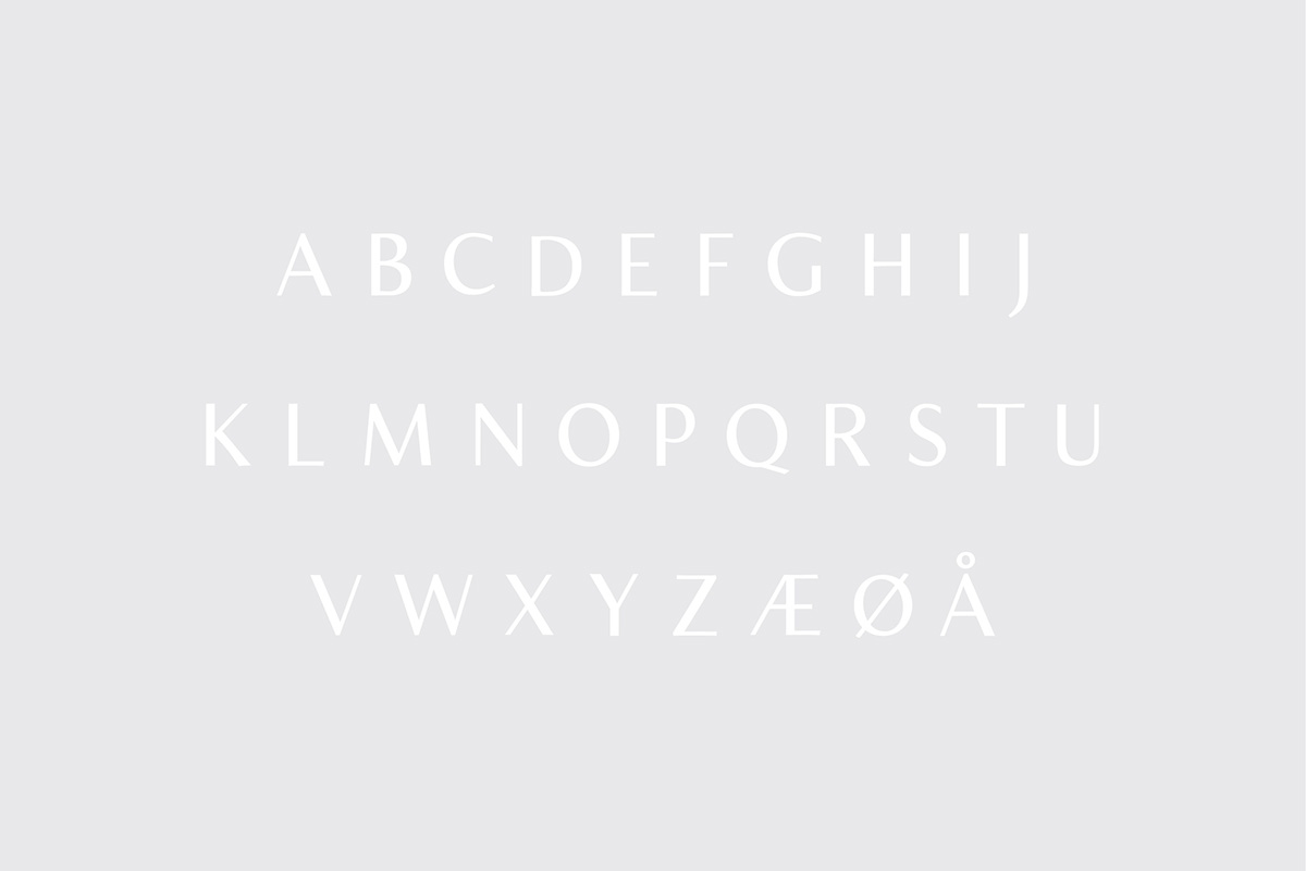 Typeface identity throne sans serif font