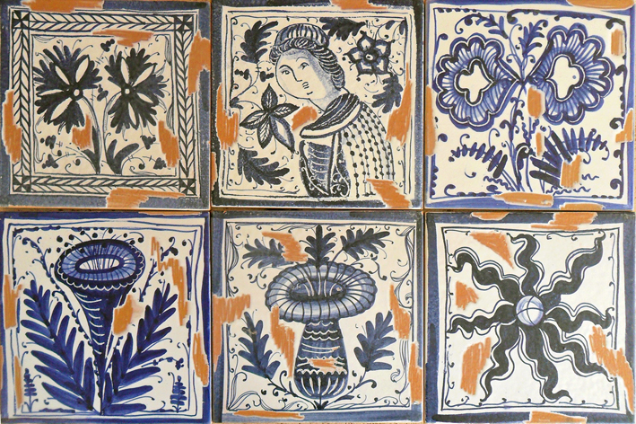 mattonelle Grafica su Ceramica medioevo mitologia tradizione Studio grafico-storico Reinterpretazione grafica