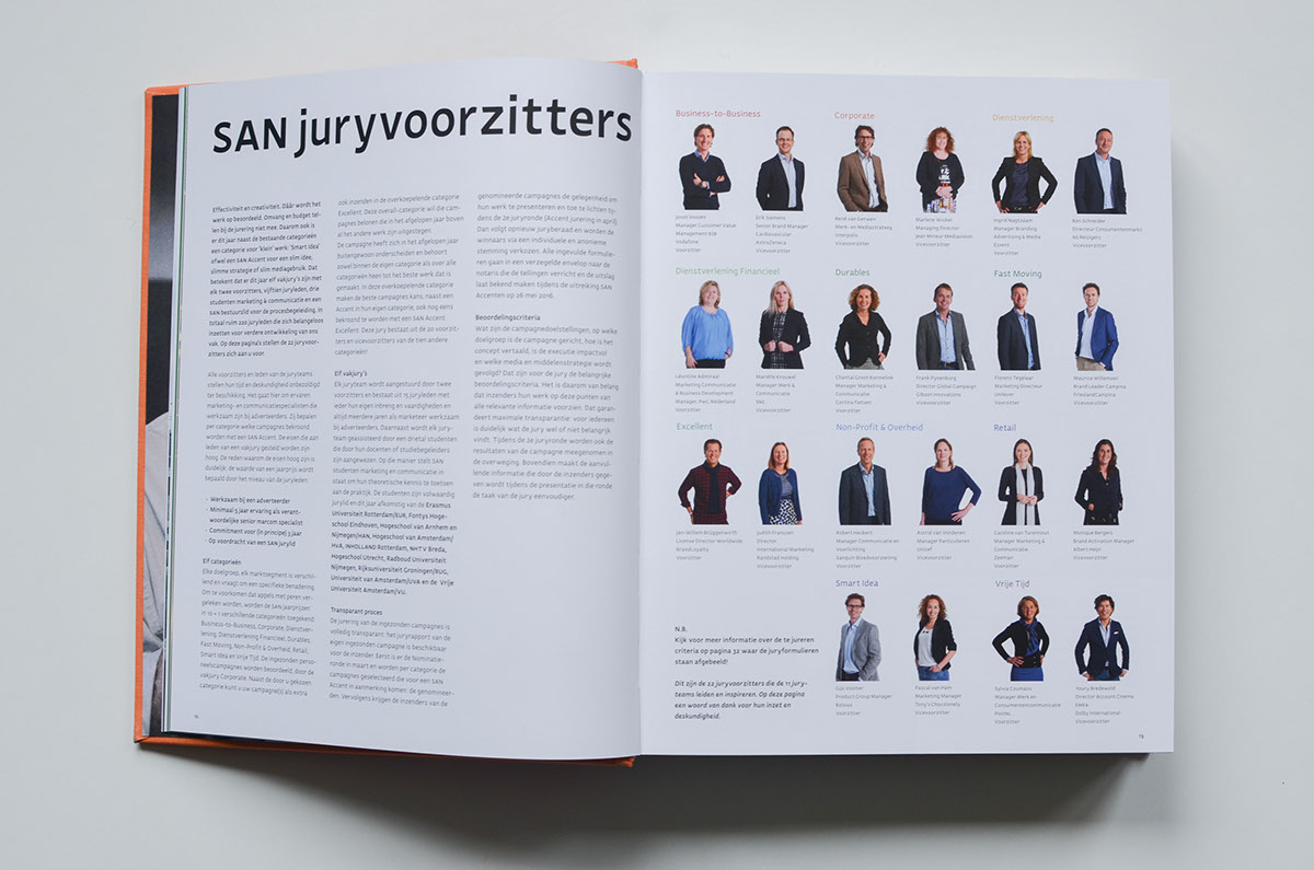 San yearbook marketing campaigns Netherlands Collection Jury book dutch winner
