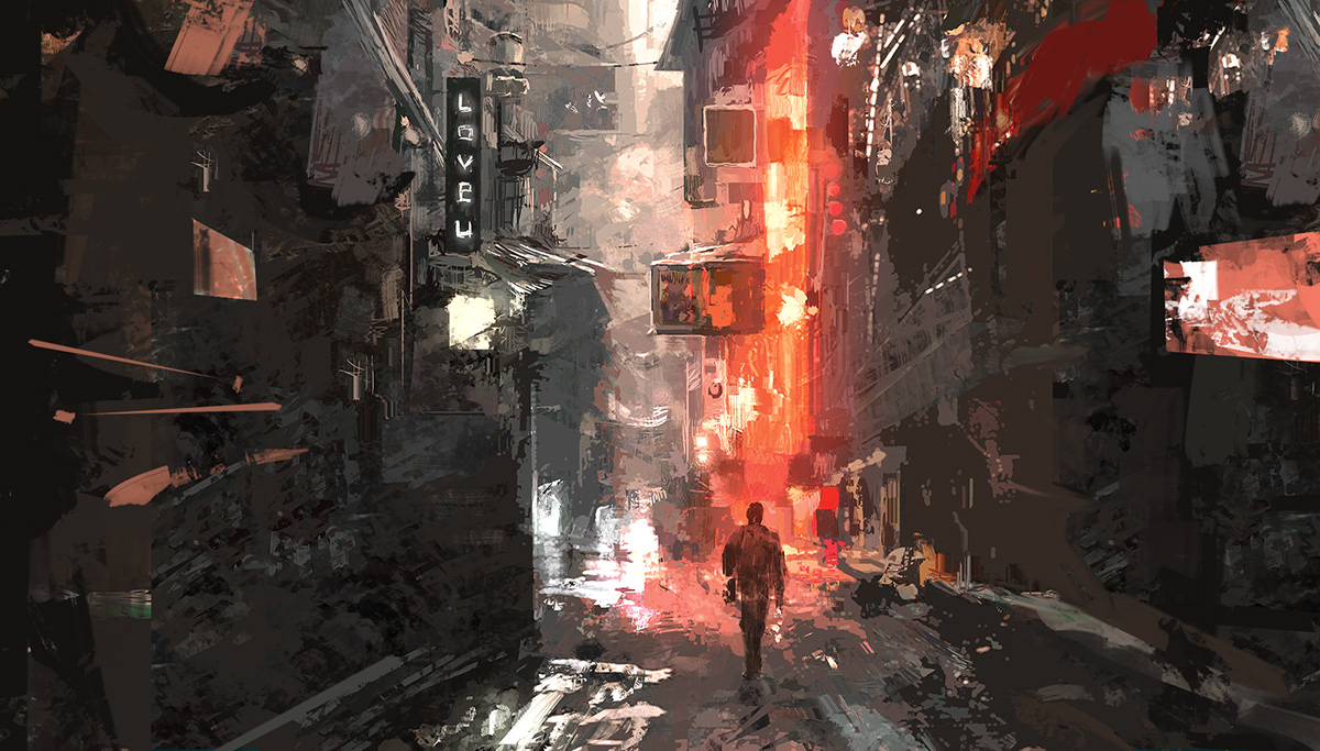 akira Bladerunner concept art dkaism fallout 4 Game Art Guild Wars 2 liminal space mmorpg Resident Evil 6