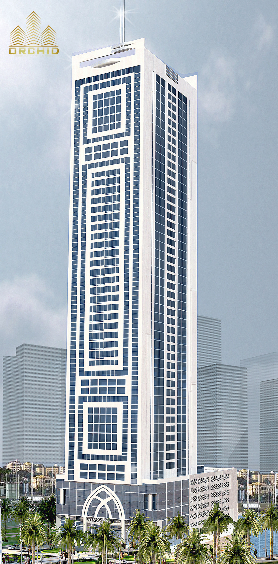 architecture building consult design dubai Engineering  exterior sharjah tower UAE