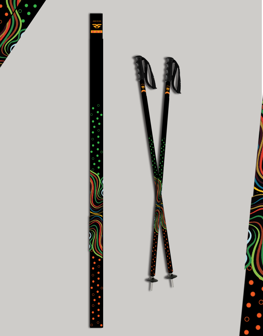 Ski Poles poles pattern