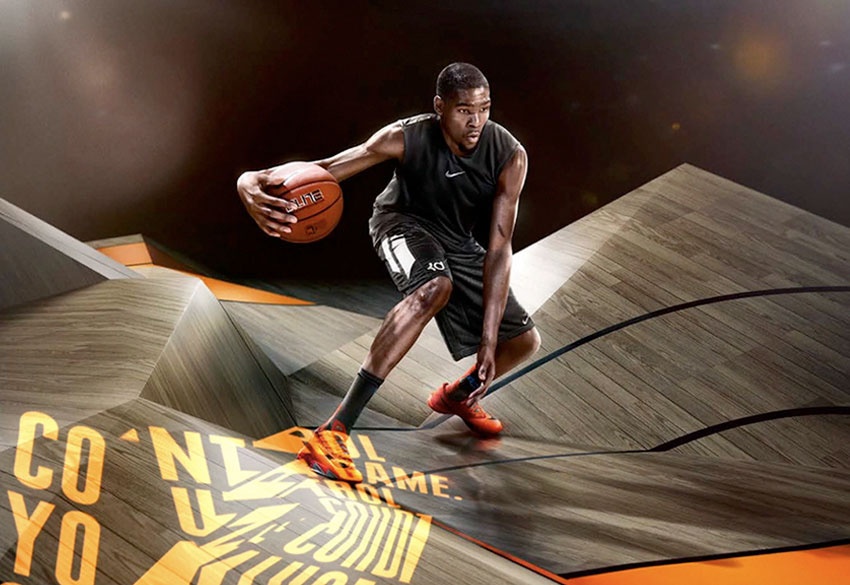 Nike kd kevindurant basketball shoes design graphic motion type logo brand Swoosh action Dynamic