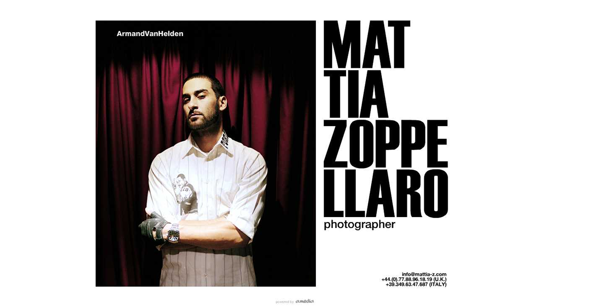 Mattia Zoppellaro Webdesign photographer