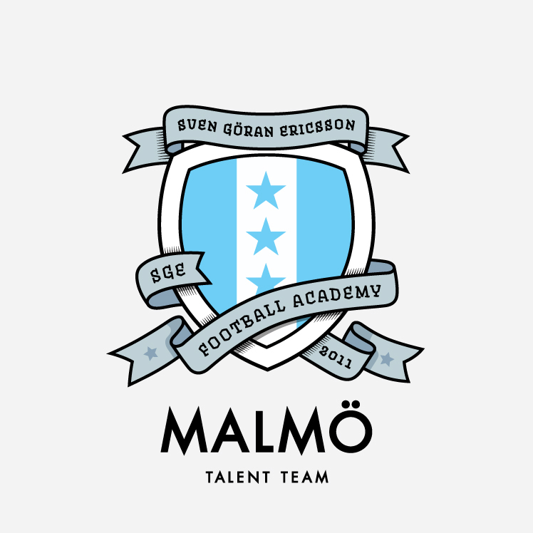 football  Academy shield Logotype
