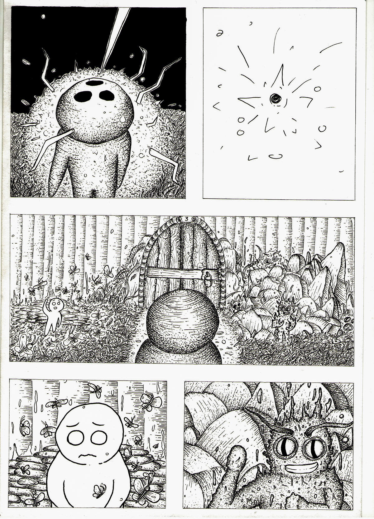 comics art ILLUSTRATION  graphics ink pen