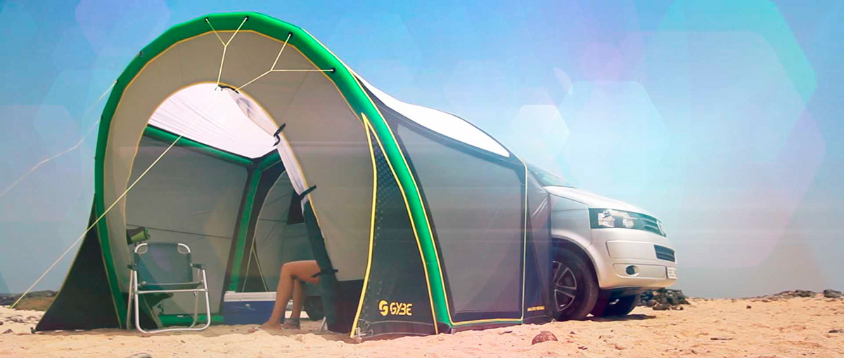 GYBE VW bus tent T5 Fuerteventura tom court jaime herraiz angela peral Kitesurfing Kiting kiteboarding summer volkswagen Island vacation