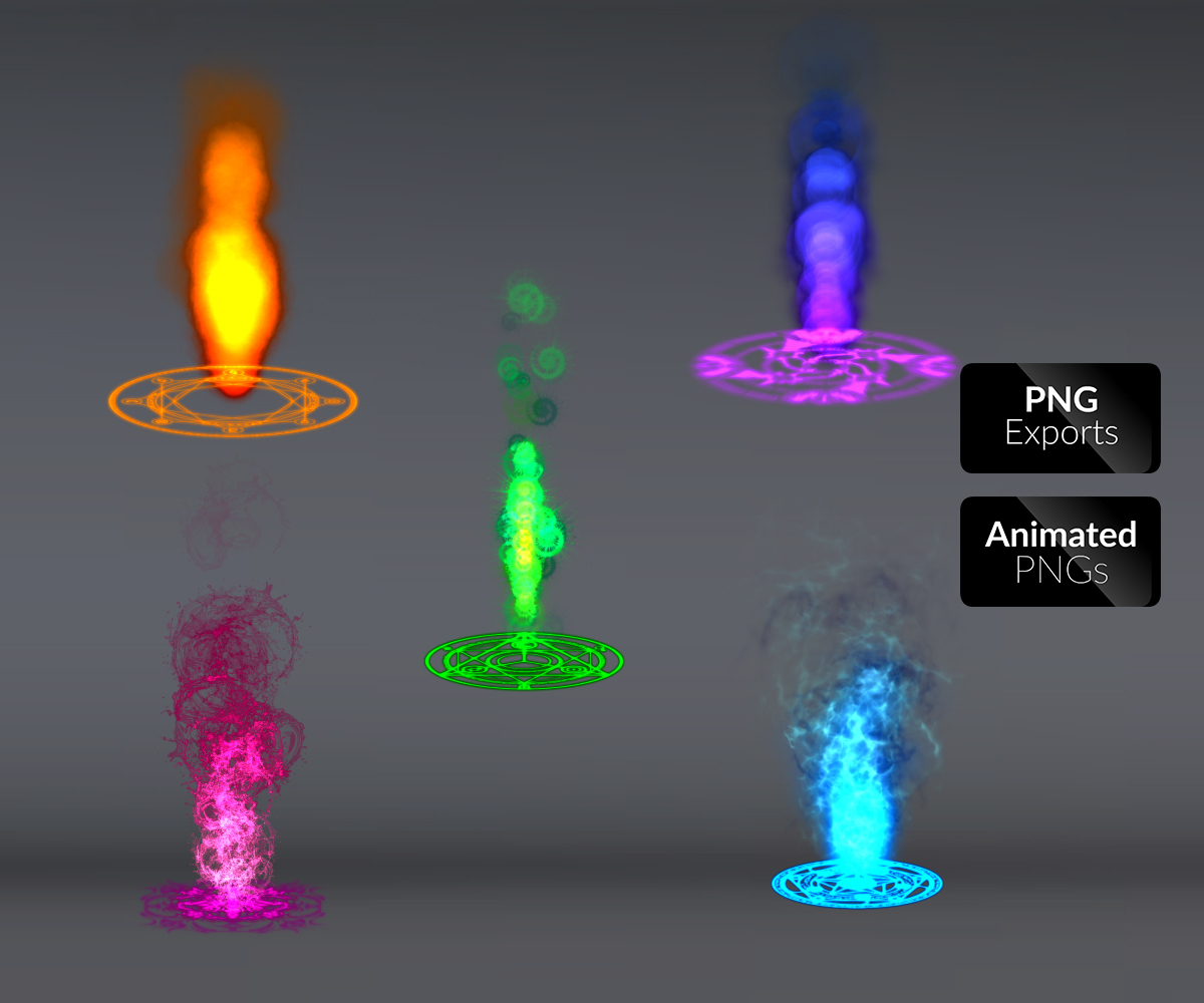 blast effects energy fantasy fighting flares flicker frames fx games effects