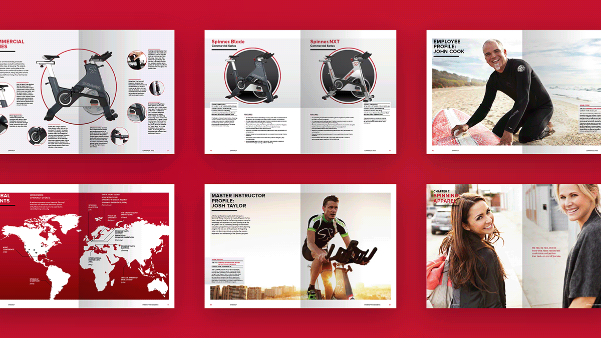 Rebrand guidelines brochure Catalogue brand architecture Adobe Portfolio