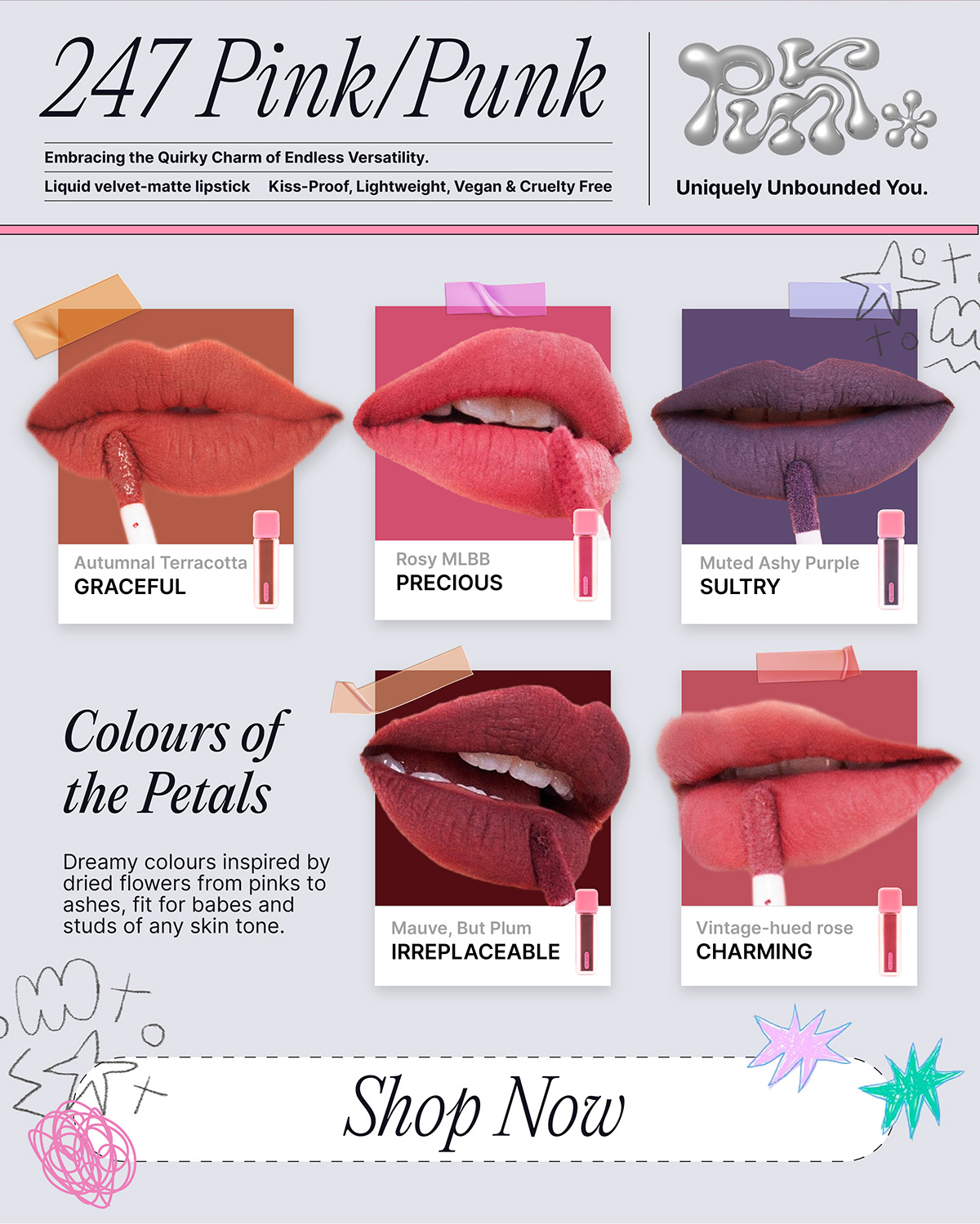 Website Shopping beauty UI/UX makeup brand identity graphic design  marketing   banner