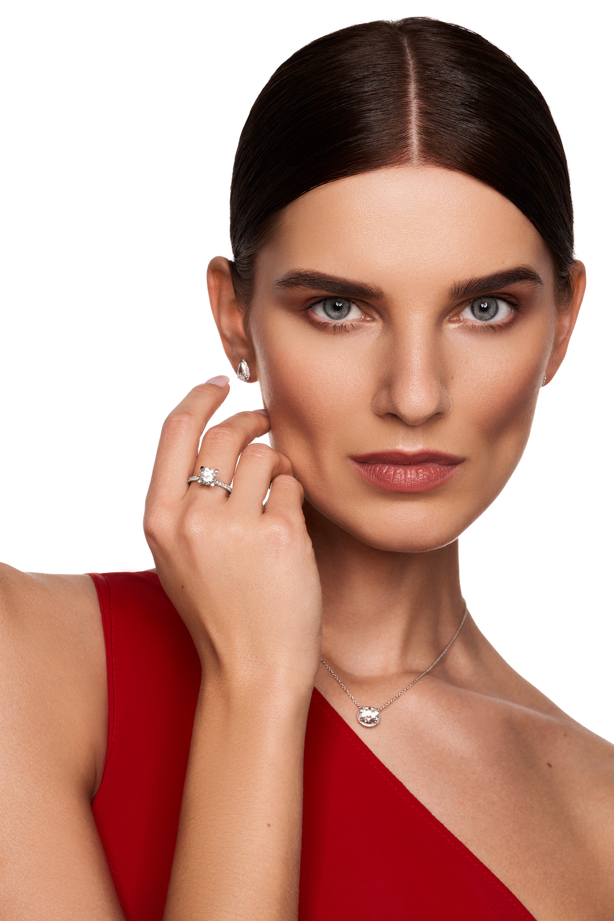 diamonds jewelry Jewellery model beauty editorial