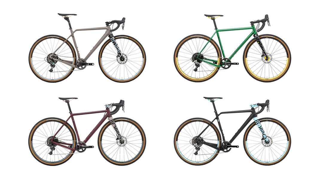 Bike gravel color scheme Vizualization