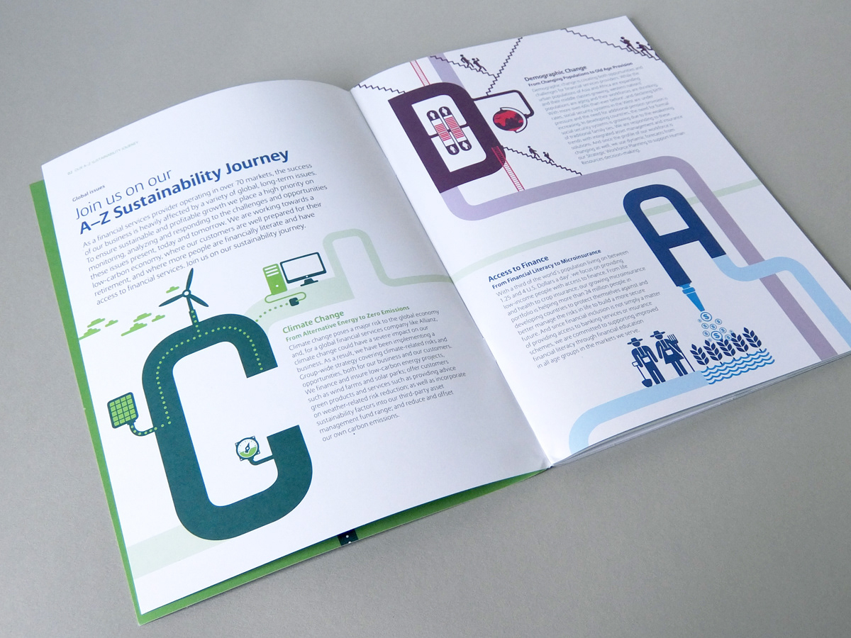 Sustainability icons vector brochure Layout design graphics identity campaign comms