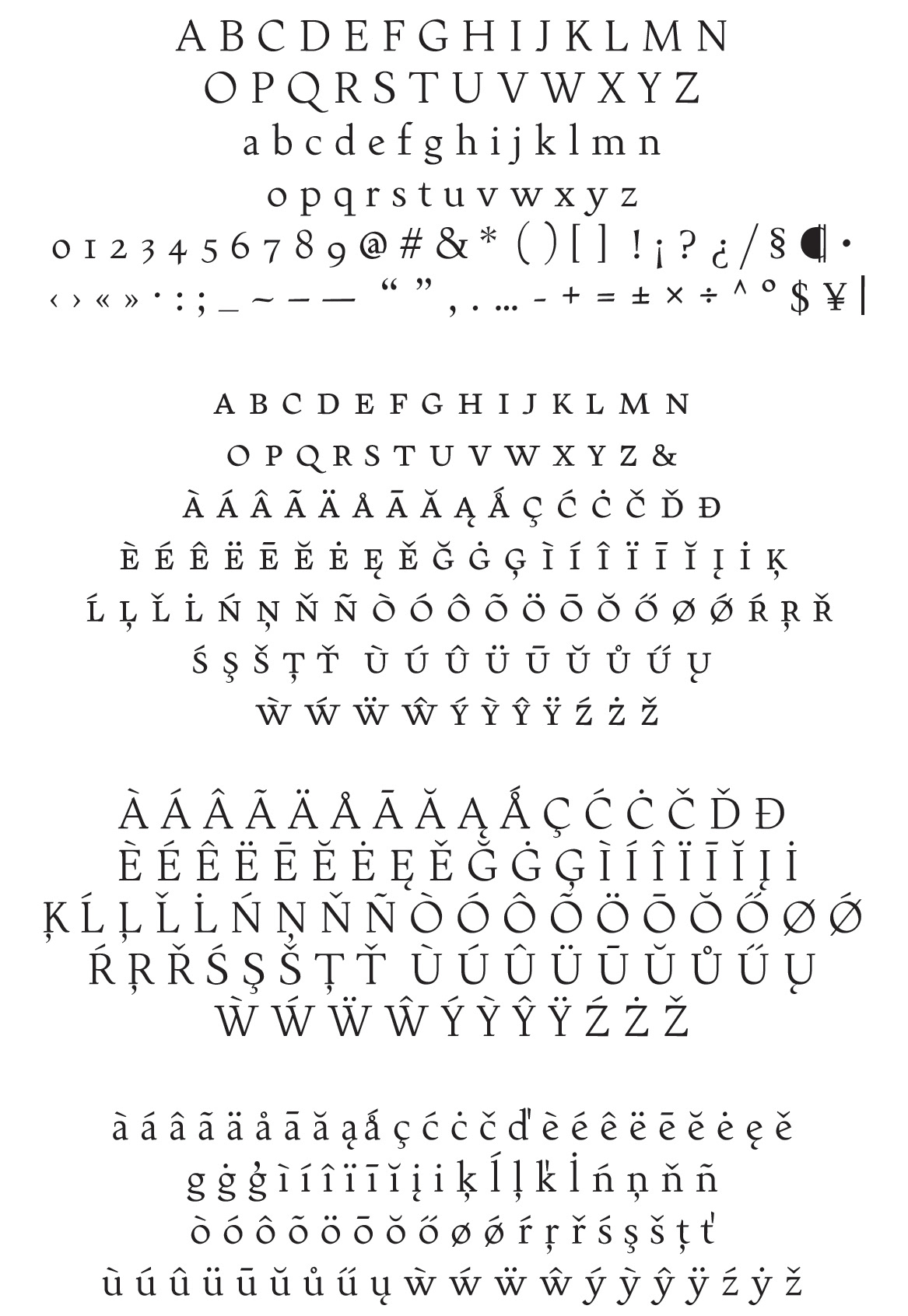 font Stonewall roman text Typeface type trajan-like