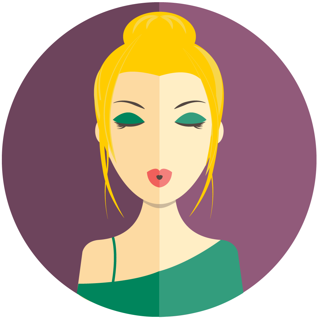 flat design icons avatar
