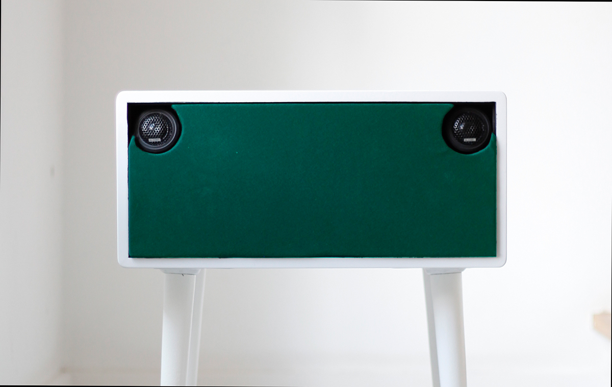 Audio stereo HIFI bluetooth speaker side table