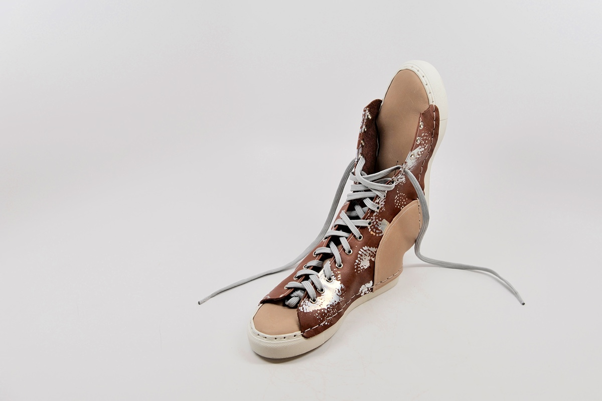 leather slem Stahl sneaker shoe