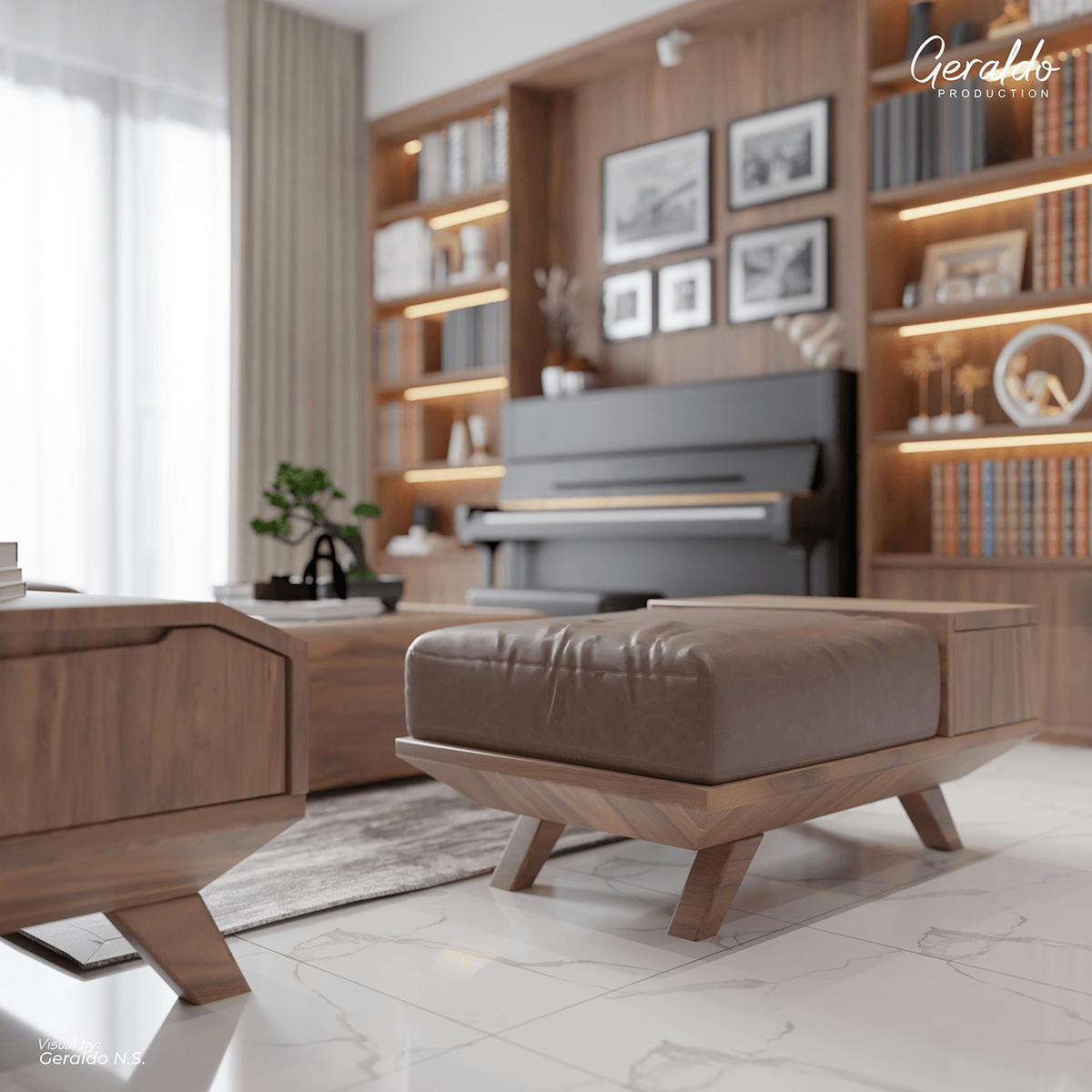 apartment interiordesign Interior visualization archviz blender architecture #3D #Design #render