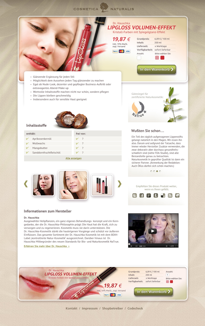 graphic design  Screen Design landing page brand logo Natural cosmetic bio wireframe Conception