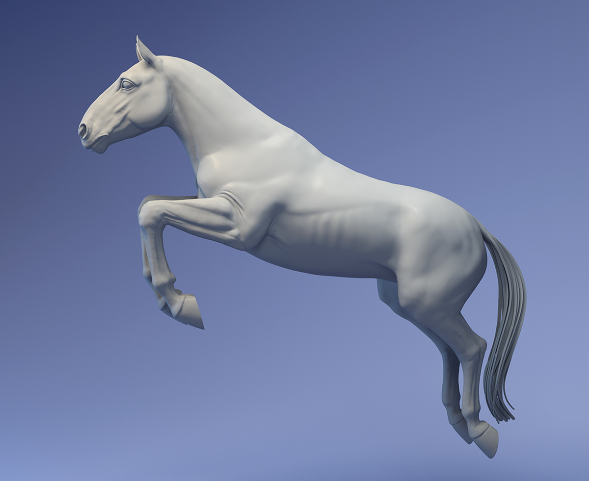 3D model Character design game Sculpt Zbrush