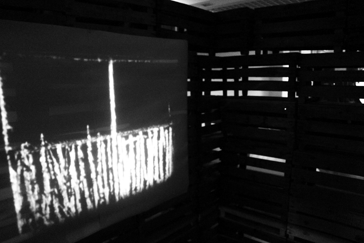 Mindinho Studio surrounding lights Exhibition  video art instalation Portugal