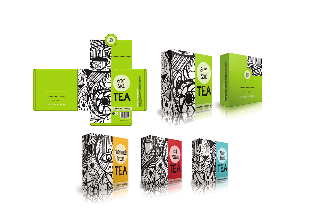 design package tea