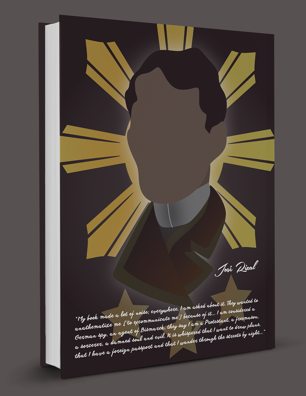 publishing   book design book cover design cover adobe illustrator book Noli Me Tangere Spanish Colonization Pinoy filipino philippines jose rizal