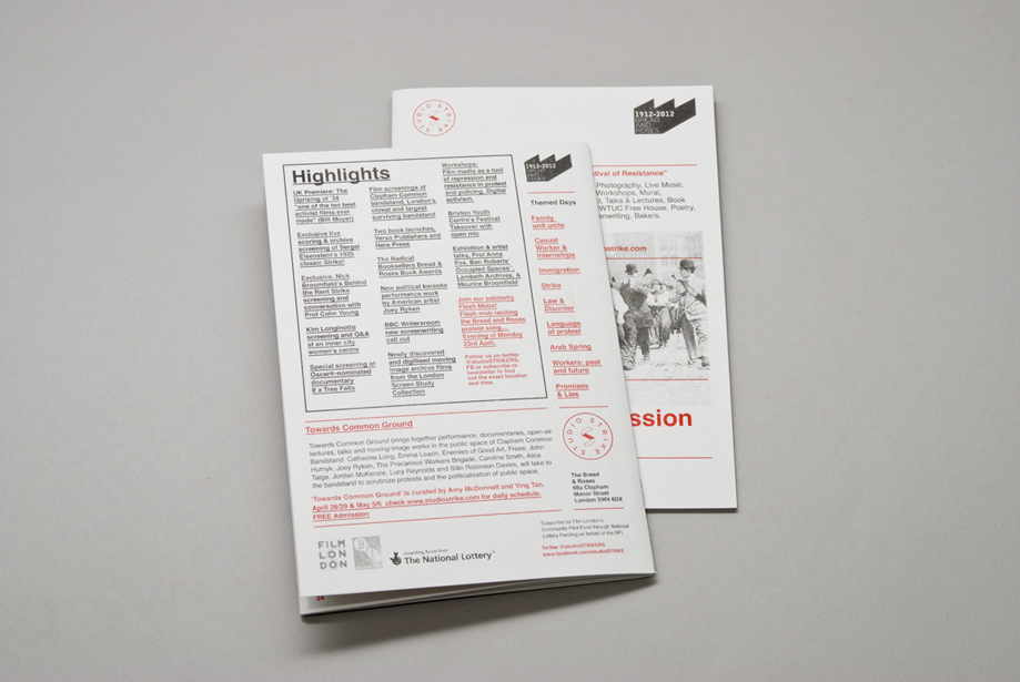 risograph Riso Printing poster festival film festival ken loach clapham London Festival grid layout Layout Design programme