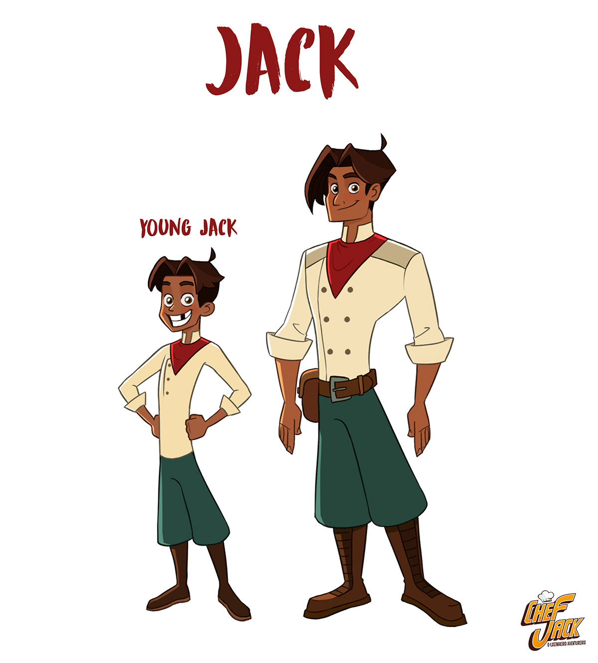 animação Character design  characterdesign chef chef jack cozinha cozinheiro design de personagem Model Sheet personagem