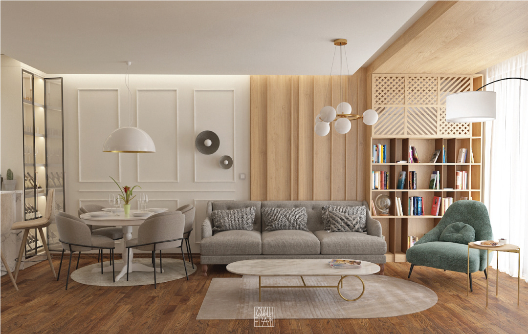 interior design  visualization architecture 3ds max furniture wood modern archviz vray CGI