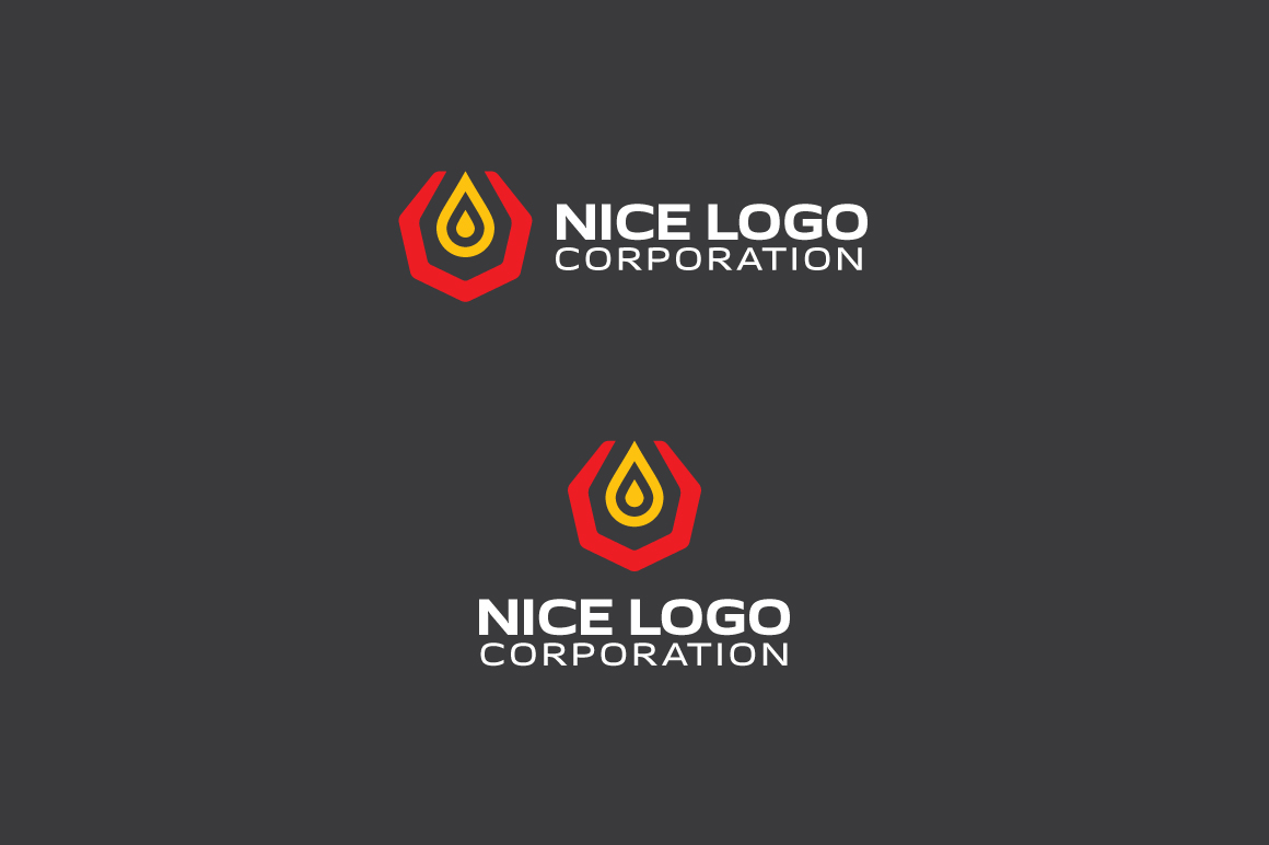 logo Icon symbol vector energy Gas oil fire industrial industry recruitment burn flame Hot petrol