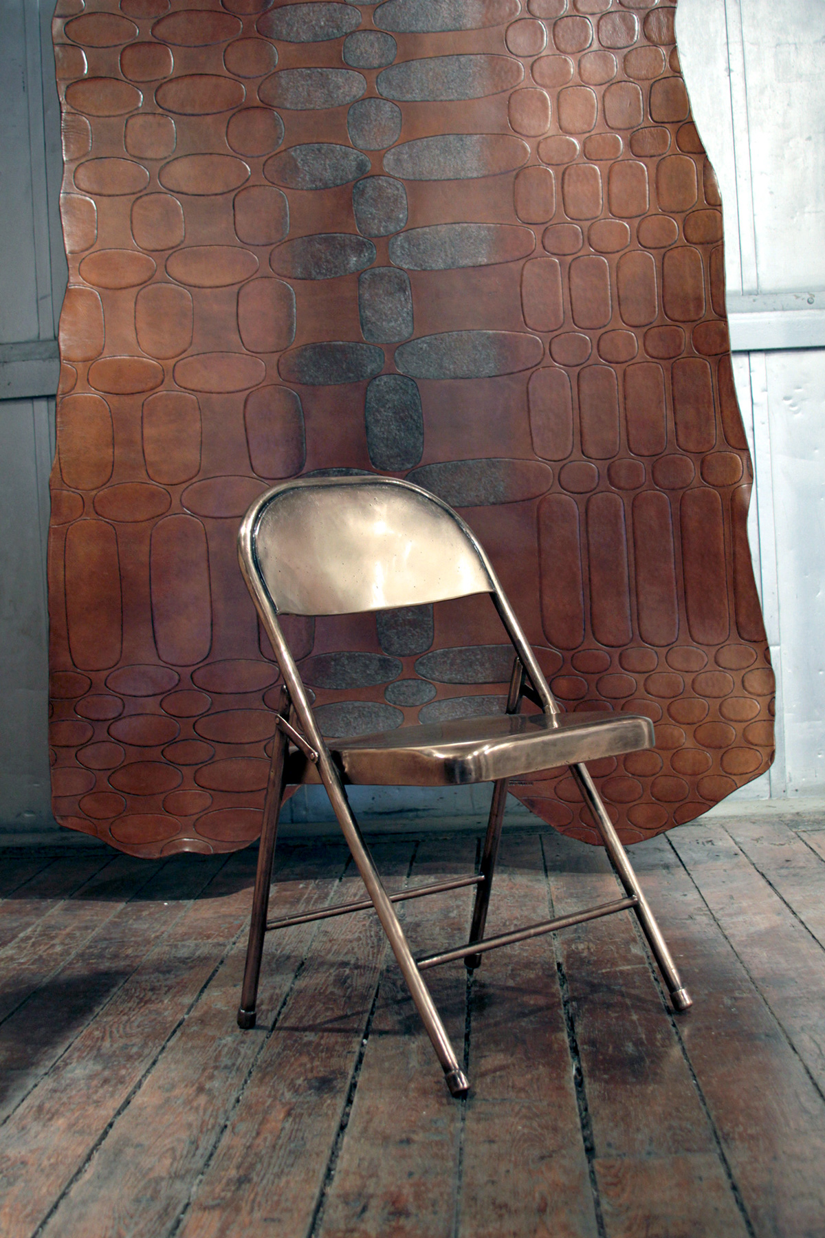chair  chicago bronze
