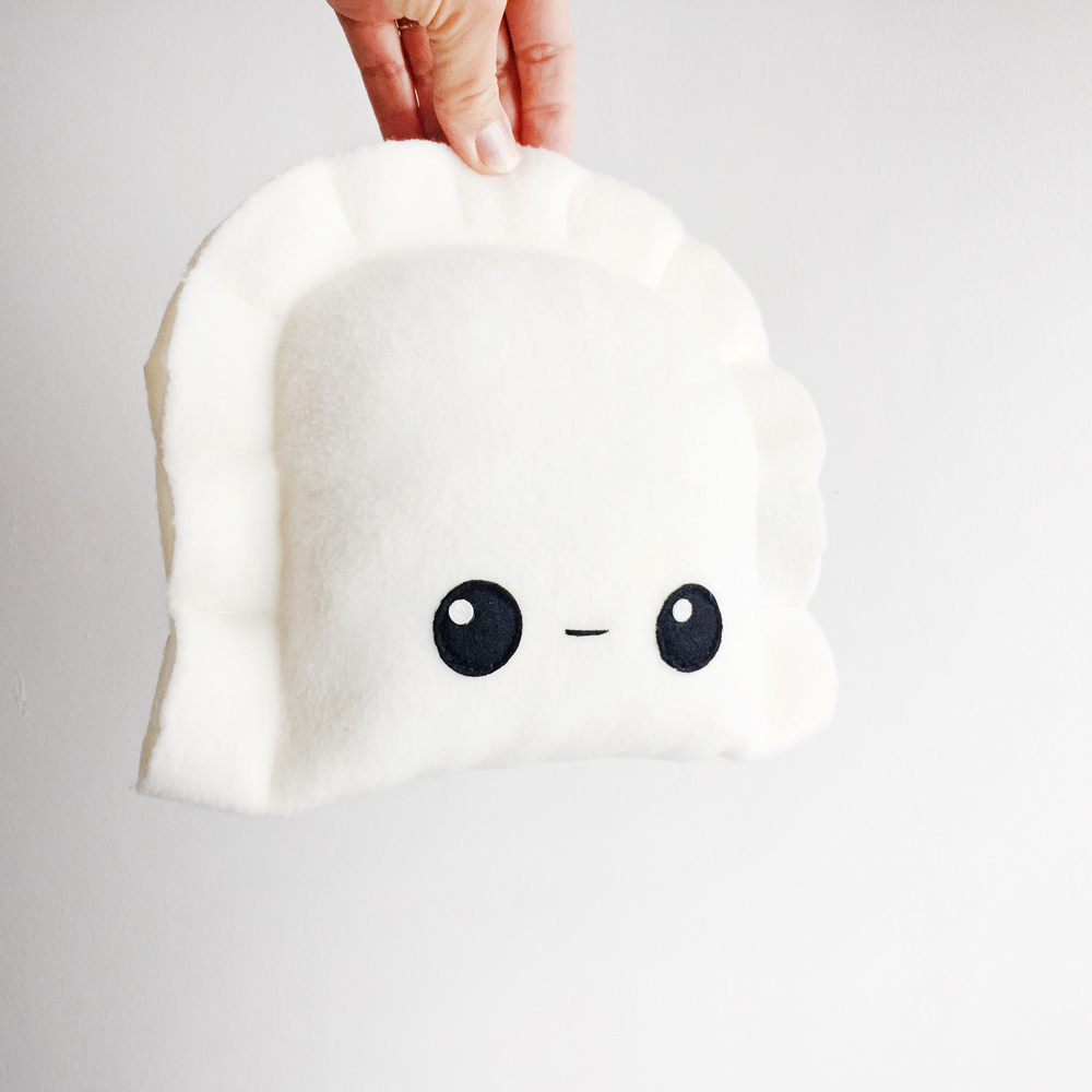 pillow For Kids dumpling pierogi stuffie plushie kawaii