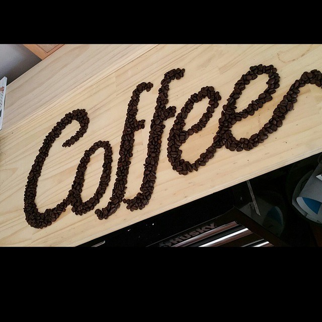 #coffee #typography
