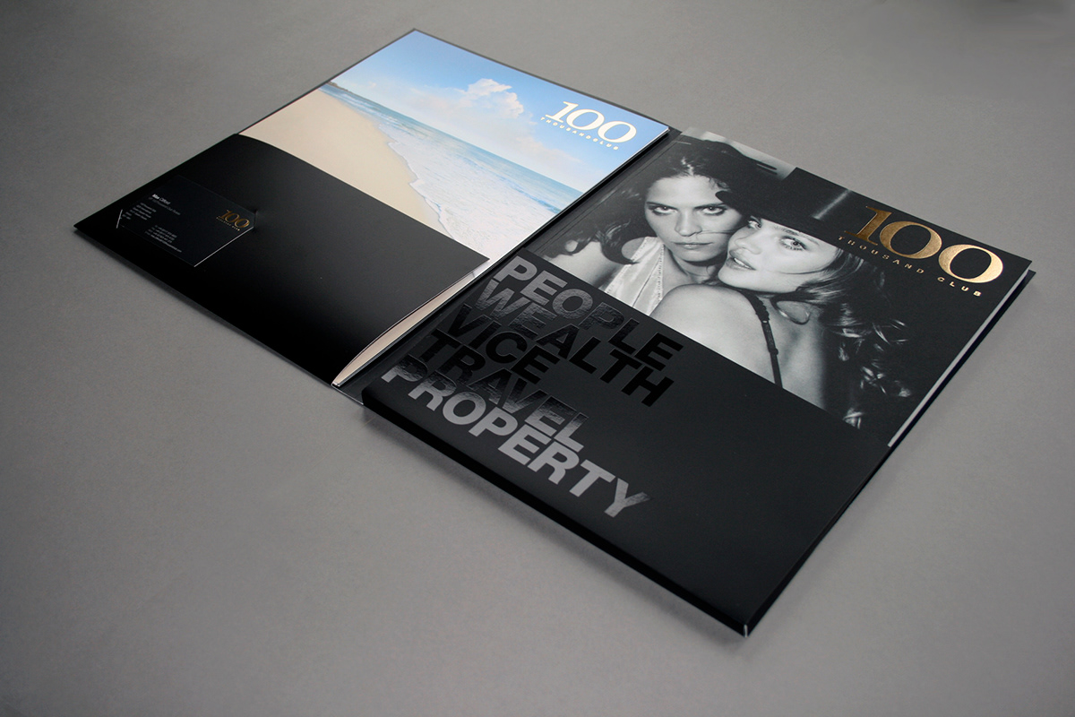 folder identity print foil Foil Blocking print finish exclusive luxury stationary brand identity
