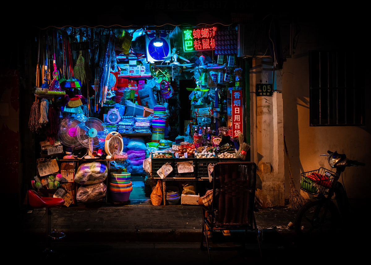street photography night night photography shanghai china Street dark Urban people