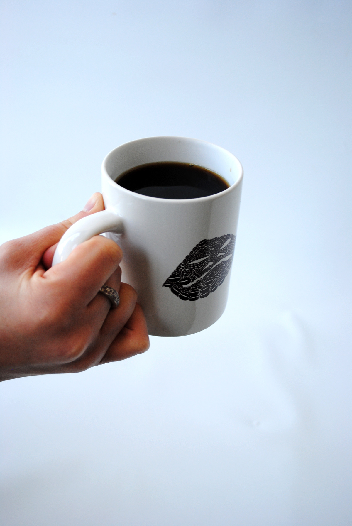java the hut ohio university Coffee Mug 