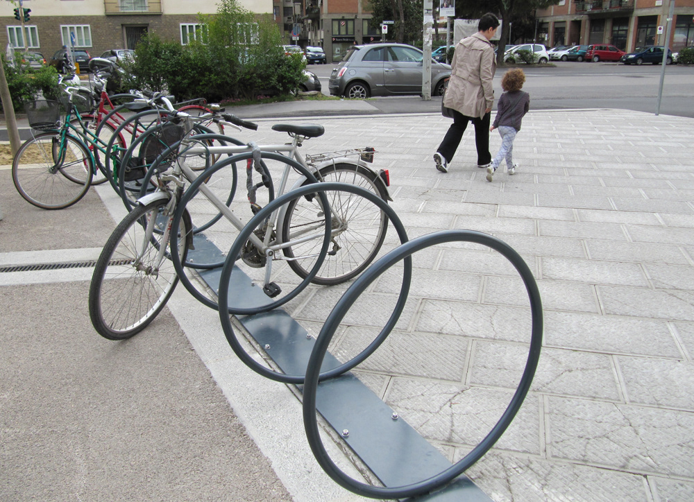 Bike  furniture  urban  street  architecture  color  circle  steel  bicycle  firenze  Florence