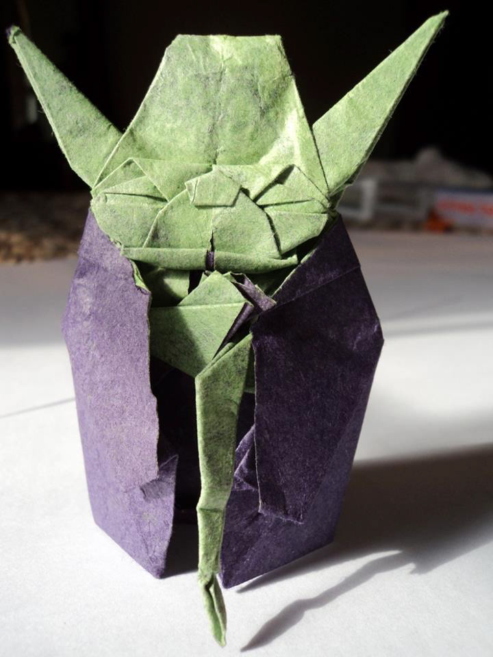 origami  yoda fish ahmed mehmood paper art star Wars shirt Cat bird